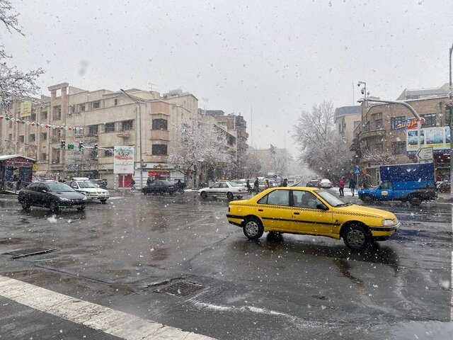 بارش برف و باران در تهران از دوشنبه شب