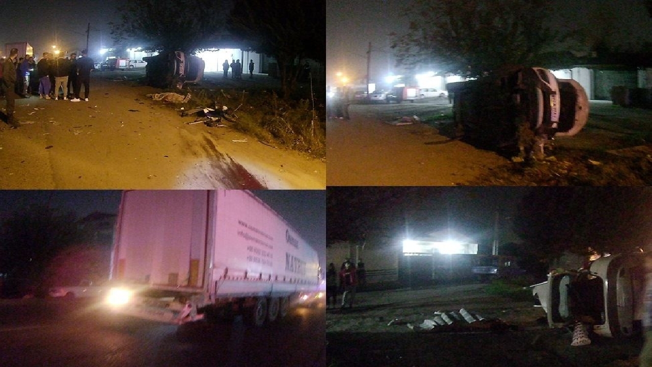 تصادف مرگبار تیگو ۵ با تریلی